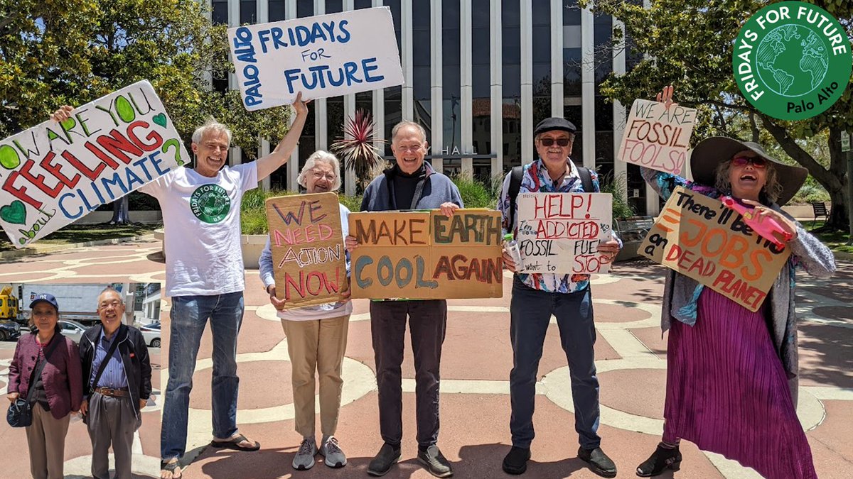 Fridays For Future :: June 16, Noon - Palo Alto City Hall King Plaza (Week #75) - mailchi.mp/3970089035ca/j…
#EndTheEra
#EndFossilFuels
#TomorrowIsTooLate
#FridaysForFuture
#ClimateActionNow
#GlobalWarming
@FFFUnitedStates
@polimatt1
#ClimateEmergency
#ActOnClimate
#PeopleNotProfit