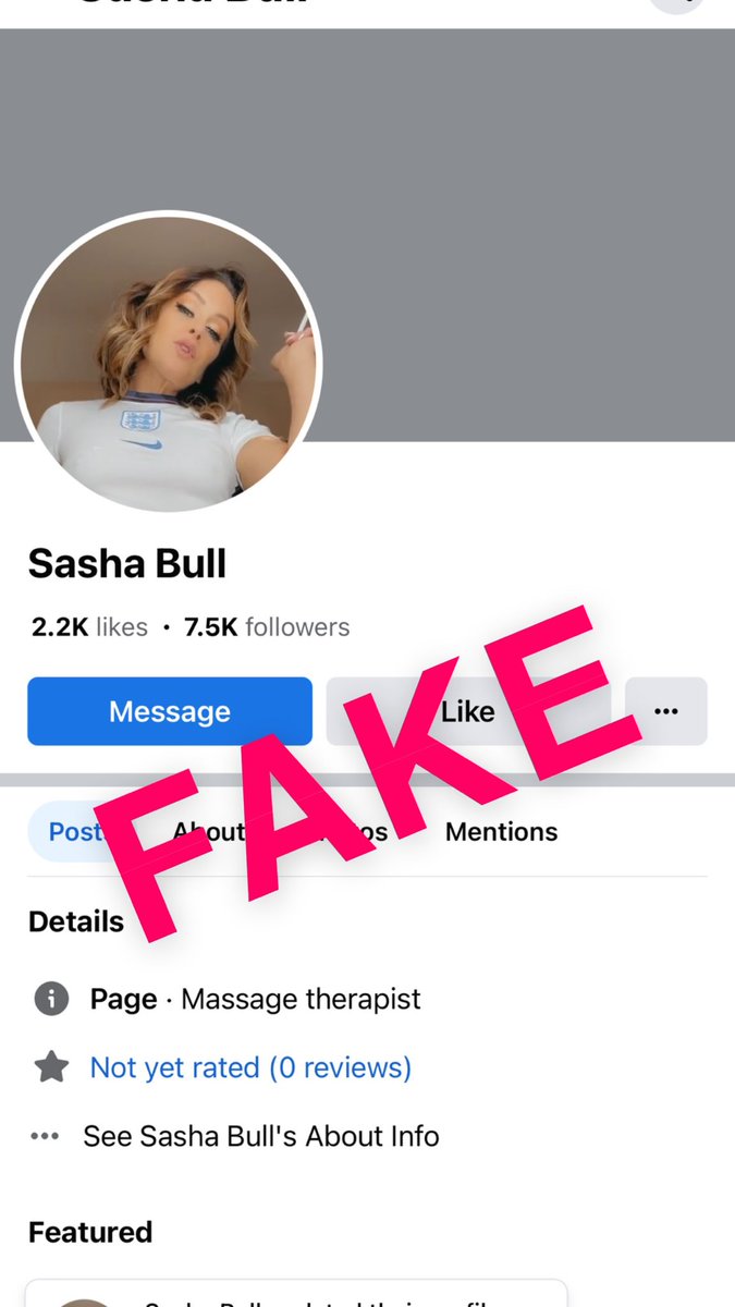 🇬🇧👑𝓢𝓪𝓼𝓱𝓪 𝓑𝓾𝓵𝓵👑🇬🇧 on Twitter "ALL FAKE FACEBOOK ACCOUNTS!!!! PLEASE