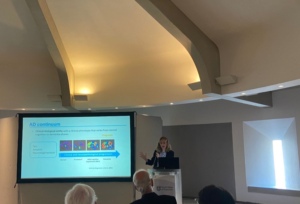 NeusFalgas's tweet photo. It’s been a pleasure to discuss Alzheimer’s Disease diagnostic/therapeutic approaches at the Royal College of Physicians @hospitalclinic and share a lovely time with old and new friends from @Xenopat_  😉 @RBoqueSastre https://t.co/L4jaWmKHuq