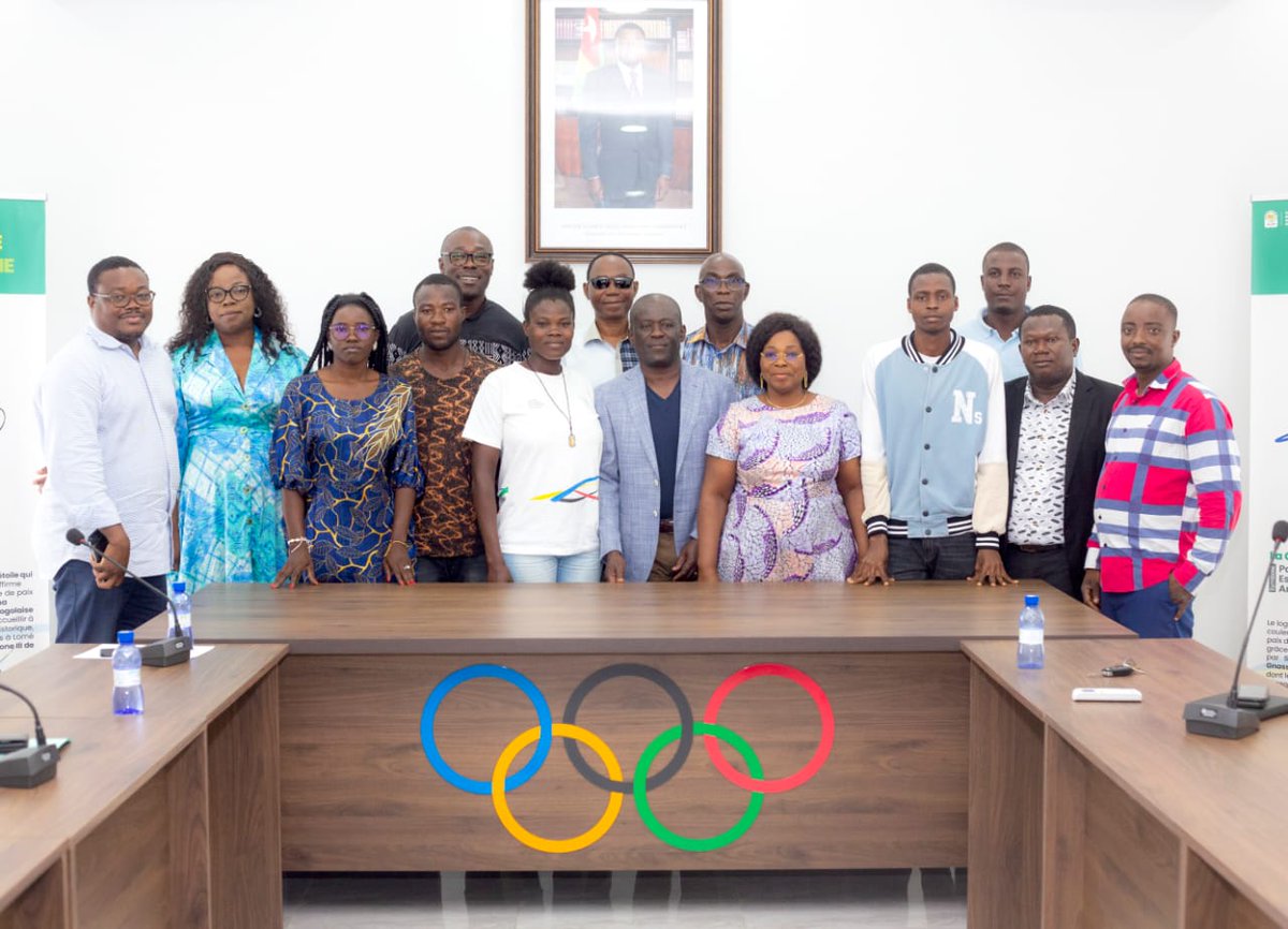 5 athlètes vont officiellement représenter le #Togo dans 2 disciplines dont 3 dans l'aviron de plage et 2 au niveau de l'athlétisme. Bonne chance à la Team Togo 🇹🇬 ! #TgInfo #TgTwittos #cnotogo 2/2