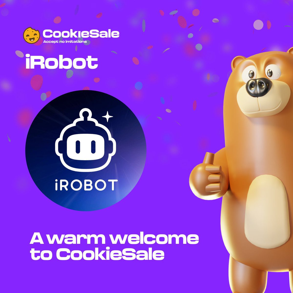 CryptoProject6's tweet photo. The @iRobotDAO_BSC Token Presale's now listed!

📍Presale: https://t.co/8zf9R3lYrF…

🚀Start Date: June 19th @ 8pm UTC
✅ KYC'd + Audit

Learn more about iRobot by visiting their website 👇
https://t.co/MXAanDhqsJ https://t.co/nFkyQxZVaB