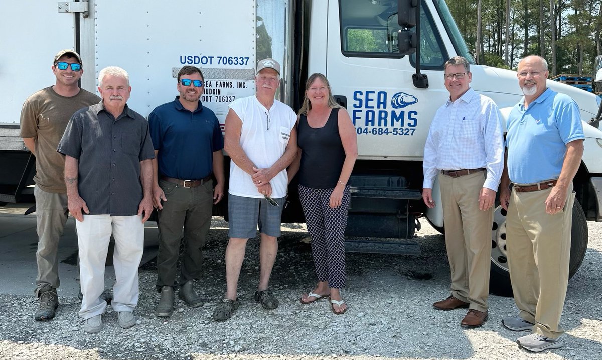 Matthew Lohr (@agforestryva) on Twitter photo Another great day promoting #virginiaAgWeek. We traveled across the Northern Neck visiting some amazing partners. <a href="/PerdueAg/">Perdue Agribusiness</a> gave a fantastic tour of their grain elevator. <a href="/PJHaynieIII/">PJ Haynie</a> and family shared their great story and Sea Farms showed their Blue Catfish processing facility. Another great day promoting #virginiaAgWeek. We traveled across the Northern Neck visiting some amazing partners. <a href="/PerdueAg/">Perdue Agribusiness</a> gave a fantastic tour of their grain elevator. <a href="/PJHaynieIII/">PJ Haynie</a> and family shared their great story and Sea Farms showed their Blue Catfish processing facility.