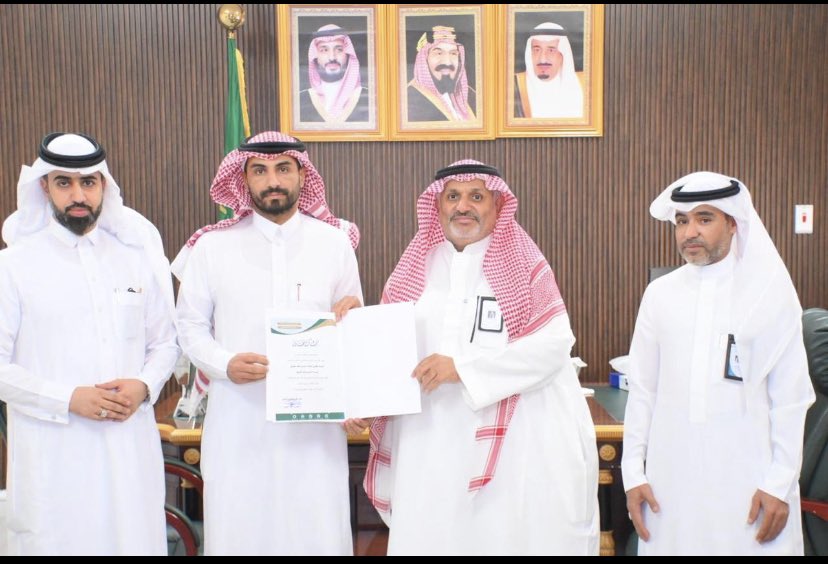 لفته جميلة لها في النفس الاثر الكبير ، شكرًا لاتفيكم حقكم.
تكريمي ضمن الموجهين الطلابيين المتميزين بمكتب تعليم النسيم بجده