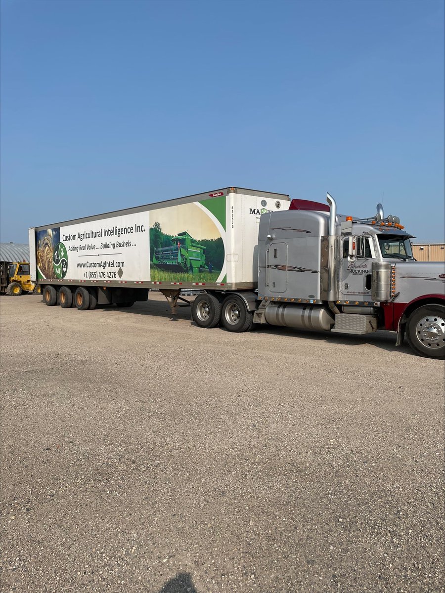 CustomAgIntel's tweet photo. Our Custom Ag Intel truck is ready to hit the road, delivering top-quality agricultural Formulations to farmers #CustomagIntelinnovations #plant23 #WestCdnAg https://t.co/oTFvmjzSNz