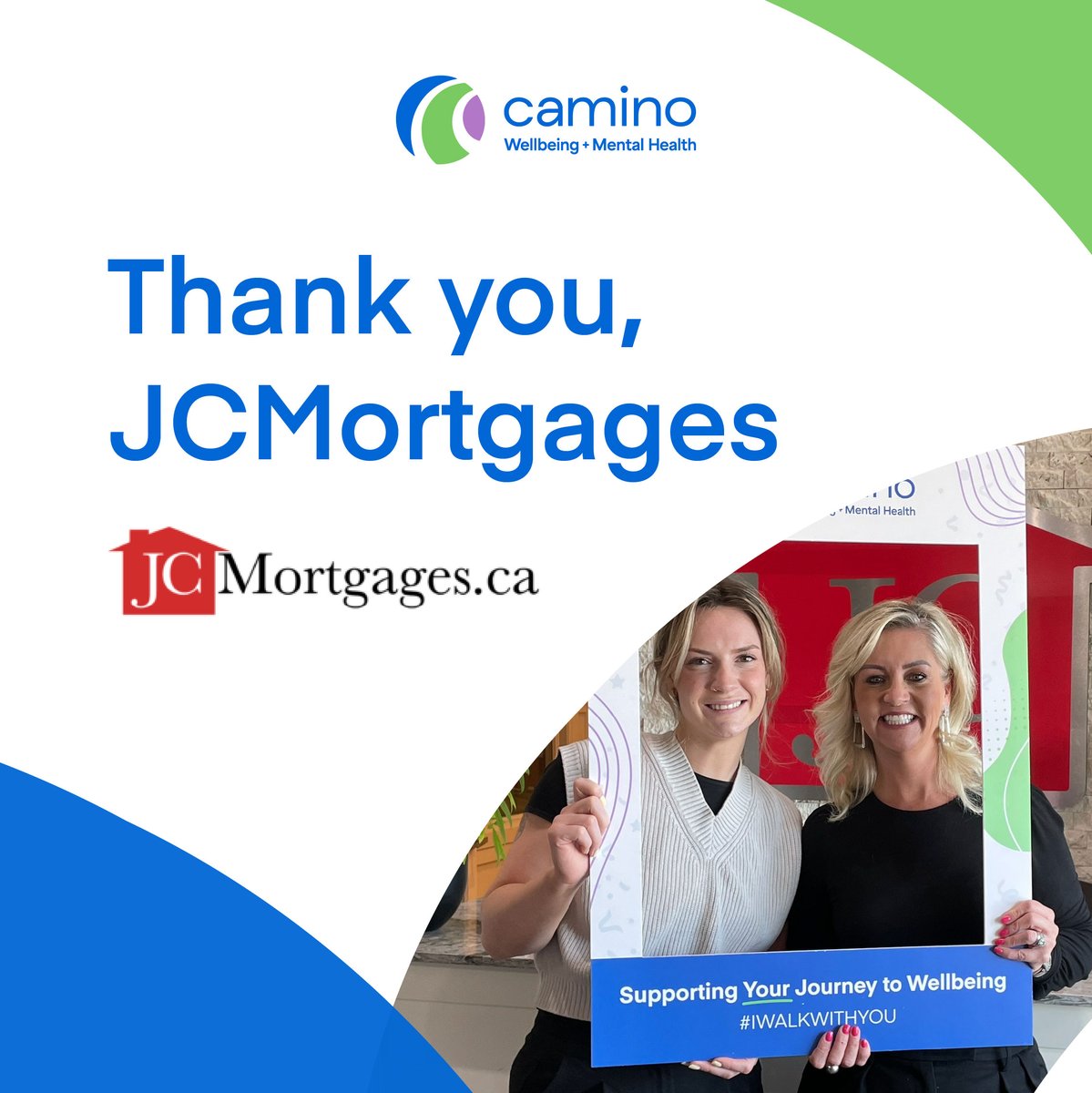 [Follow <a href="/CaminoWellbeing/">Camino Wellbeing + Mental Health</a> for new updates.]

Thank you to the team at JCMortgages.ca as well as their incredible clients. Together, they collected much-needed items to ensure young parents and their children at Herbert Street have the supplies they need to thrive!