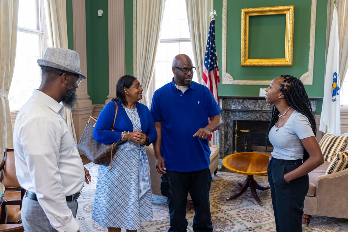 Today was a great day. I met Terrance in my early days a City Hall staffer b/c of his community work. It was truly inspiring to witness @MassGovernor granting him clemency and a critical first step to make our Justice system fair for all. Justice delayed is Justice denied.