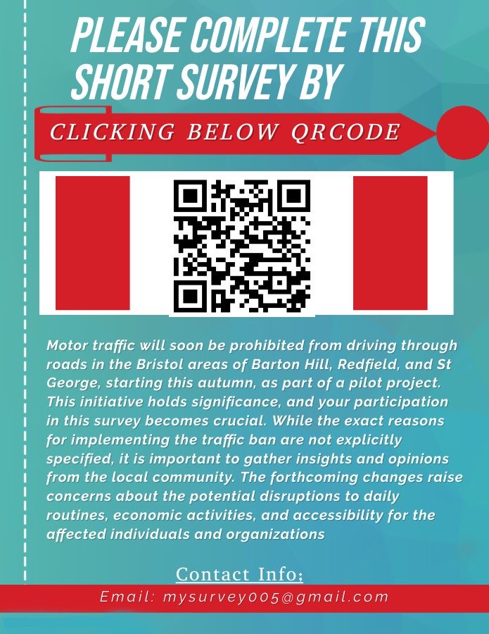 If the Liveable Neighbourhoods scheme restrictions effecting you directly or indirectly, please fill this short survey and share with anyone who is concerned about the road closures in these areas.
It is very important to hear your voice. Please do it now.