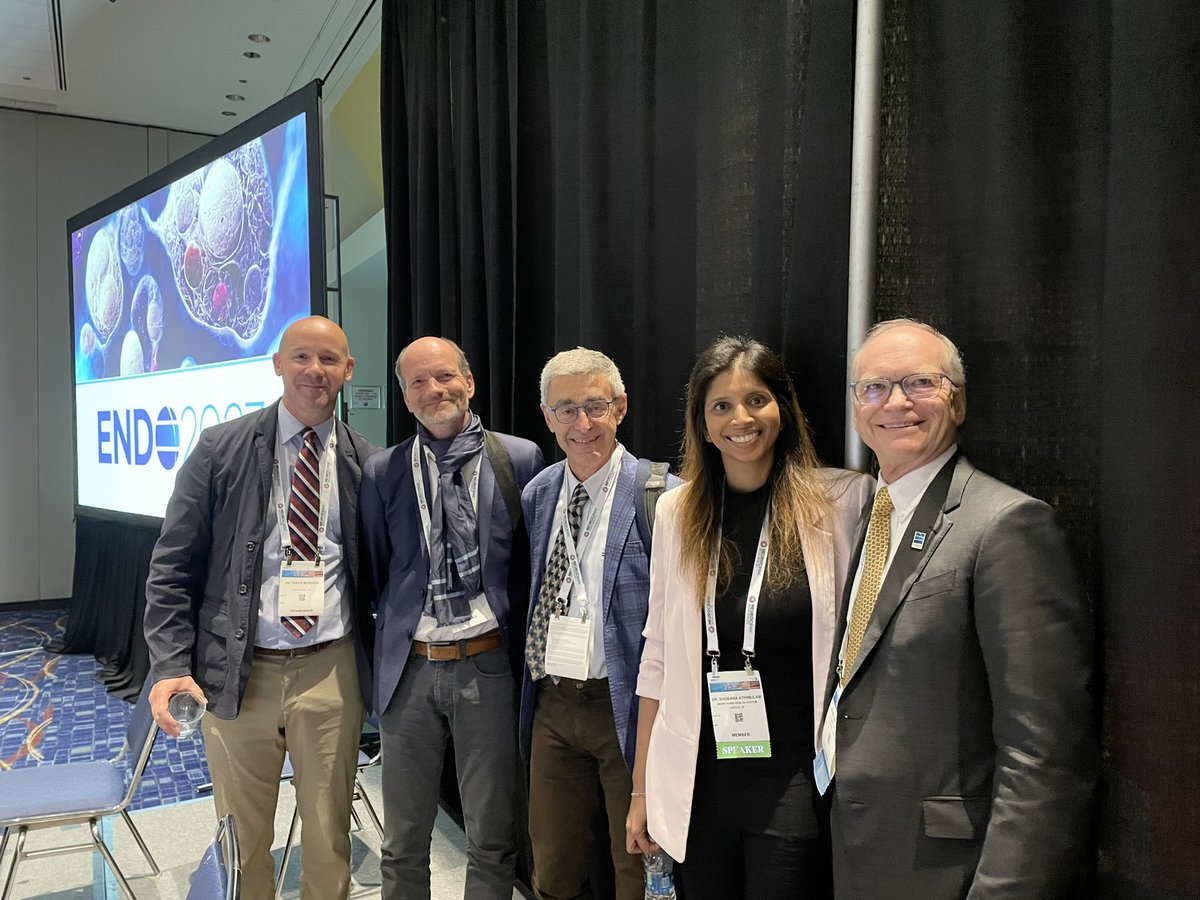 It’s an honor to present alongside this esteemed panel today at the #Adrenal tumor board session! Great interactive discussion! @FBeuschlein #MassimoTerzolo #TravisMcKenzie #BillYoun @HFEndocrineFell @MayoClinicEndo #Endotwitter #ENDO2023