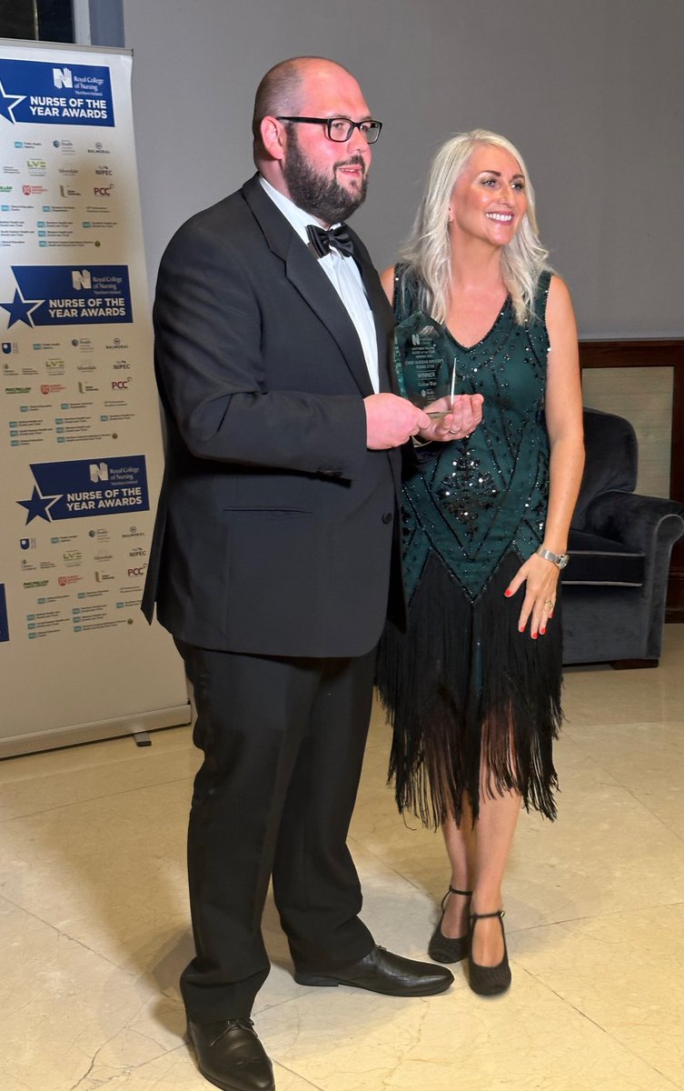 Jennieglee's tweet photo. So proud of our Nathan.. the WINNER of the @RCN_NI CNO Rising Star Award π€©π« We are so proud of you!!! @SouthernHSCT #WeAreBluestone
#teamSHSCT
#NOTYAwards23 https://t.co/WgpuzXKOl5