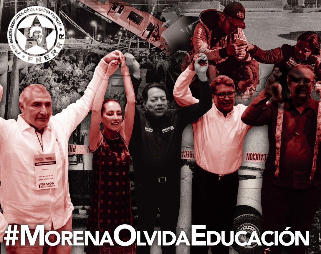 Edithlv12165464's tweet photo. ¡Levantemos en una sola voz y denunciemos la situación en la que algunos quieren mantener nuestra educación!💪🤠
#MorenaOlvidaEducación 🔥✨
@SEP_mx
@Letamaya
@lopezobrador_ https://t.co/D23Vec8Wl1