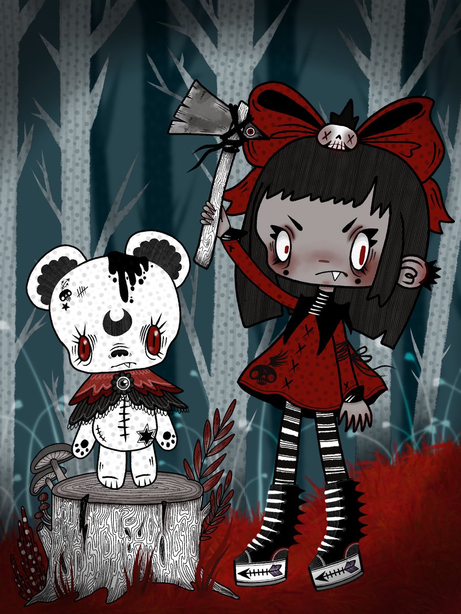 effluo_lost's tweet photo. Trying to post art here more often maybe.. instagram is dead for me anyway. So look my way if you enjoy spooky cute, goth, weird and lowbrow style drawings.. 🖤☠️🖤 https://t.co/5lBKyiMa2z