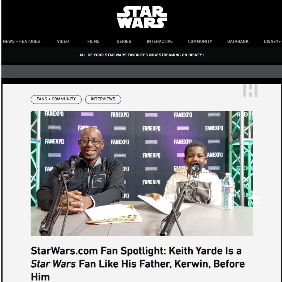 Our family's passion for @starwars is showcased on the Fan Spotlight! Thank you @KristinBaver for featuring us, and a special thank you to @Clayton_Sandell for the extraordinary article capturing our love for a galaxy far, far away.

Link: starwars.com/news/fan-spotl…

#StarWarsFans