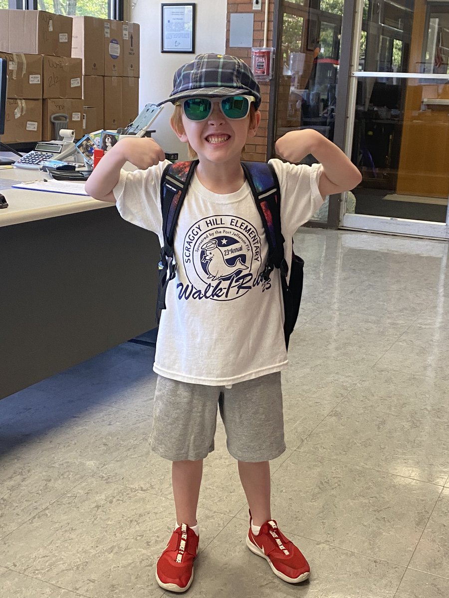 Caden was ready for field day! Couldn’t be any cuter!