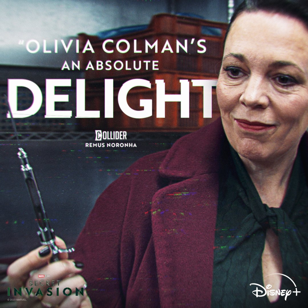 You won’t want to miss Olivia Colman as #SonyaFalsworth in #SecretInvasion, streaming June 21 on @DisneyPlus.