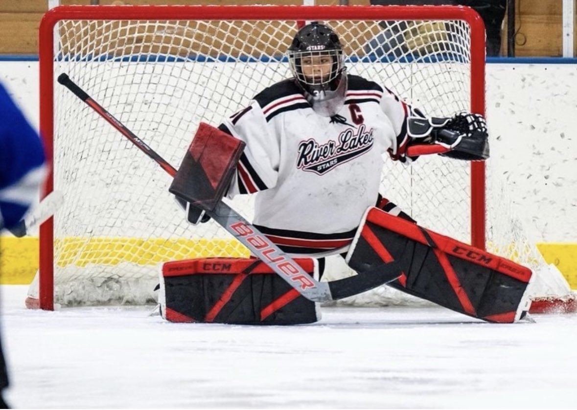 GHS

Congrats to Kaydence Roeske (River Lakes) on her commitment to play for MN State today. Roeske was a 2023 YHH Goalie of the Year finalist after posting a .940 save percentage for the Stars. Kaydence will join her sister Kianna in Mankato who just completed her freshman year.