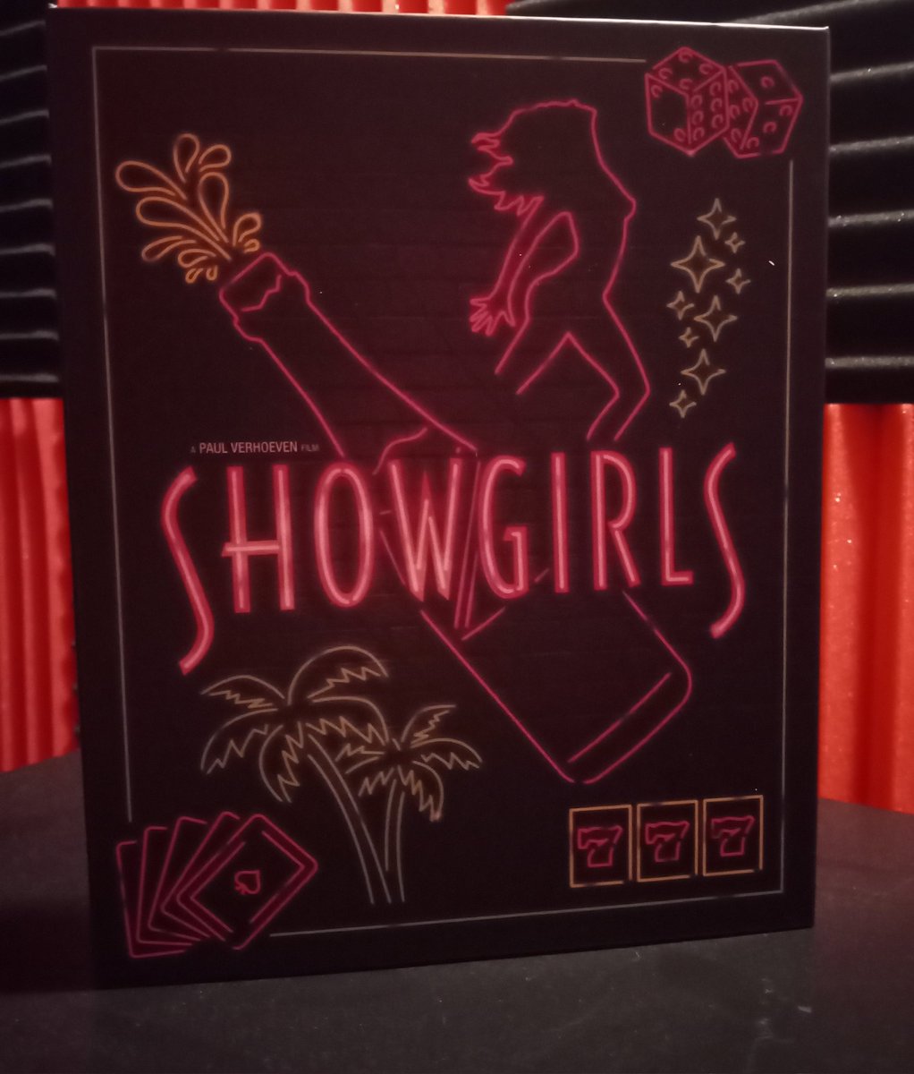 Look what just arrived from @VinegarSyndrome, my 7th copy of Showgirls.