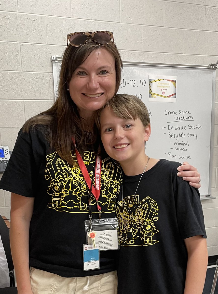 Awesome two weeks of serving some creative kiddos with #cobbsea23 @cobbalp. Extra special to be with this kiddo at his last camp. 💙