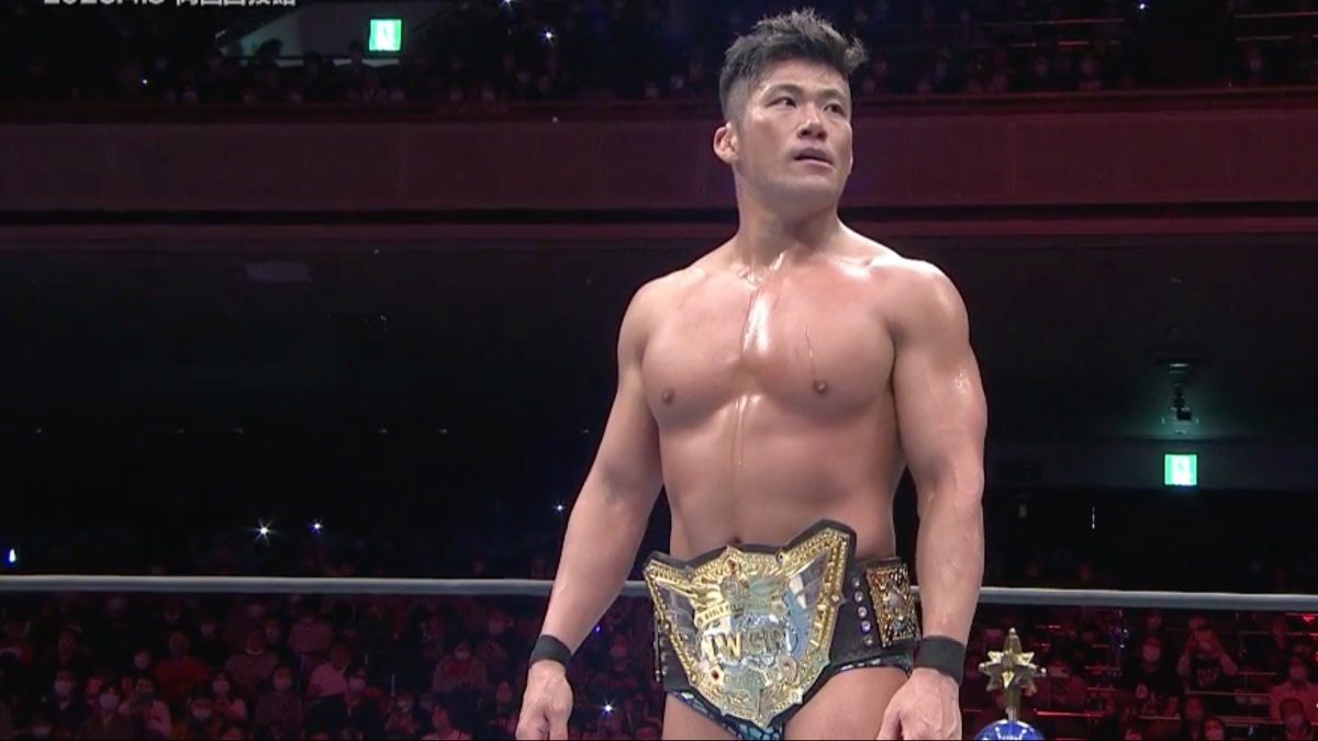 What are your thoughts on SANADA's IWGP Heavyweight title run so far?
#njpw