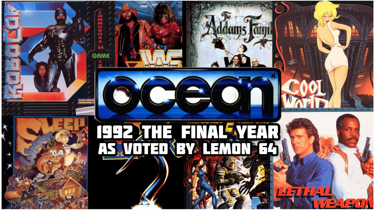 justjamie1983's tweet image. I have just released the final year of Oceans C64 games which is 1992 as voted by Lemon 64. Enjoy.
youtu.be/rewjInhfLoY
#c64 #oceansoftware #oceangames #justjamie #justjamie1983
