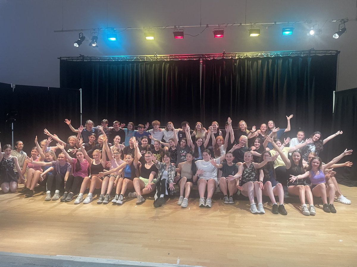 Completely blown away by the energy, commitment and skill from our young people @DouglasAcad Also feeling very lucky to work with such talented colleagues. You can catch our production of Grease next week 20/21/22nd. Come see them in action! 🎟️ #wegotogether