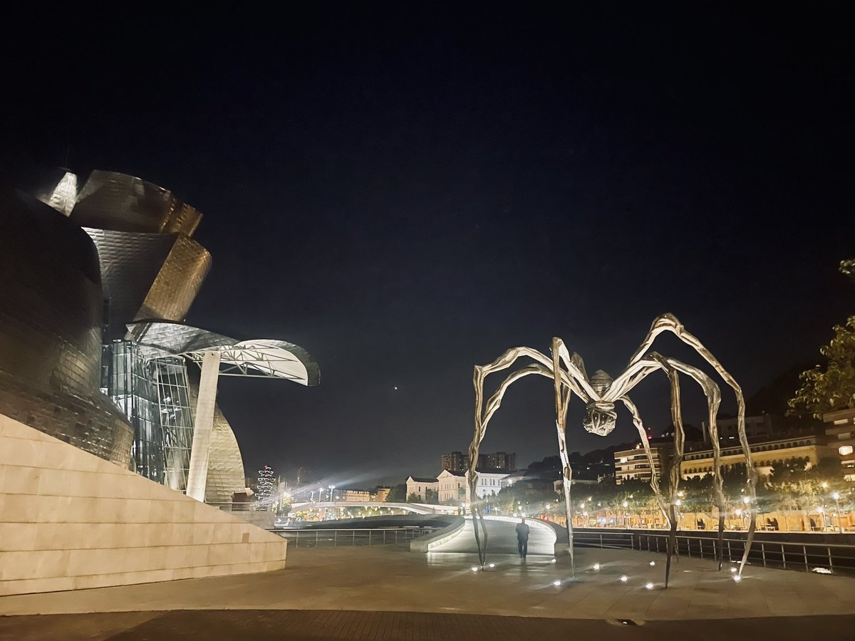 dianemievis's tweet photo. I see you #Bilbao 🫶! #Guggenheim #Nerua https://t.co/E7RiPGM6VL