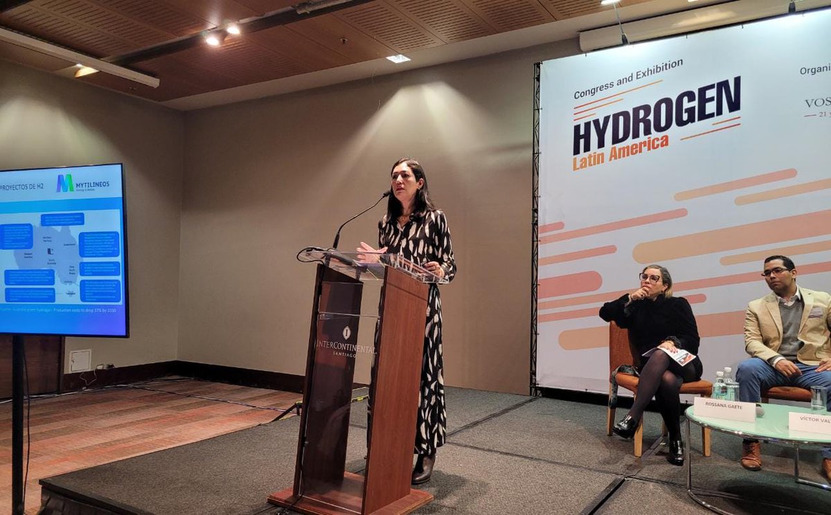 LatinVostock's tweet image. Natalia Herrera Project Development Director New Technologies LATAM/ Americas para #mytilineos S.A.