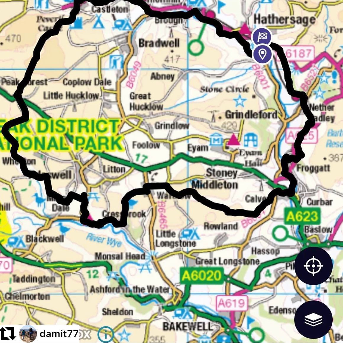 WildernessDev's tweet photo. Repost from damit77 

Cold and frosty start for the Peakdistrict 50k challenge yesterday
#peakdistrictchallenge #peakdistrict #fancyawalkmate (see more at https://t.co/zyLzKM8xOY ) https://t.co/nEVBb5a7Y6