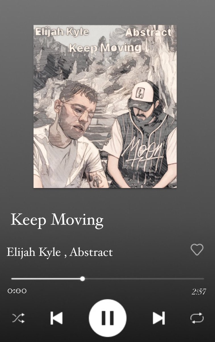 Asinclairpaz's tweet image. If I made the cover art for @elijahkylemusic &amp;amp; @TheTrueAbstract’s  ´s song keep moving
 #elijahkyle, #ekfam, #abstract, #coverart , #fanart, #independentartist