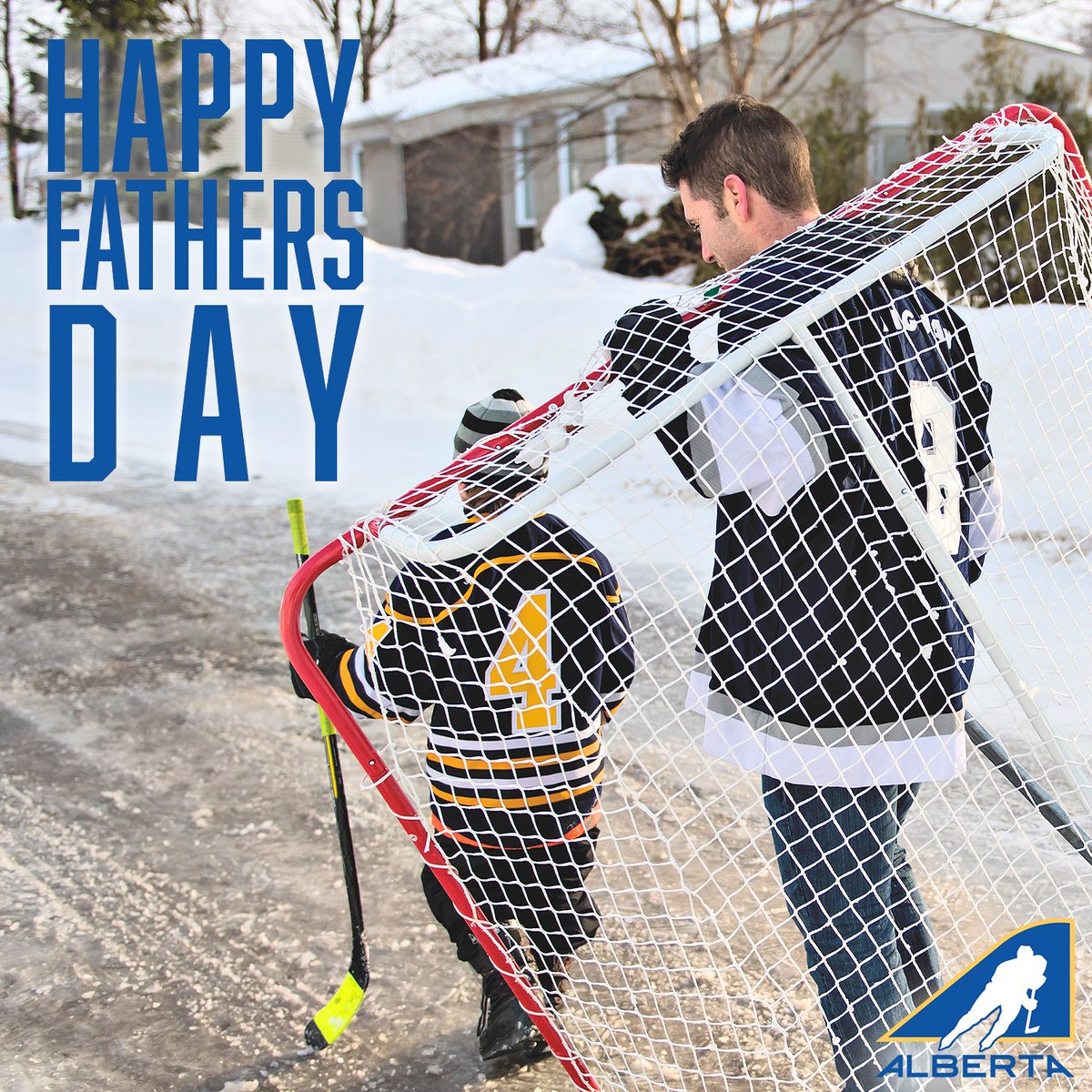 Dear Hockey Dads, Thank you for all that you do on and off the ice. Happy Father's Day! #AlbertaBuilt