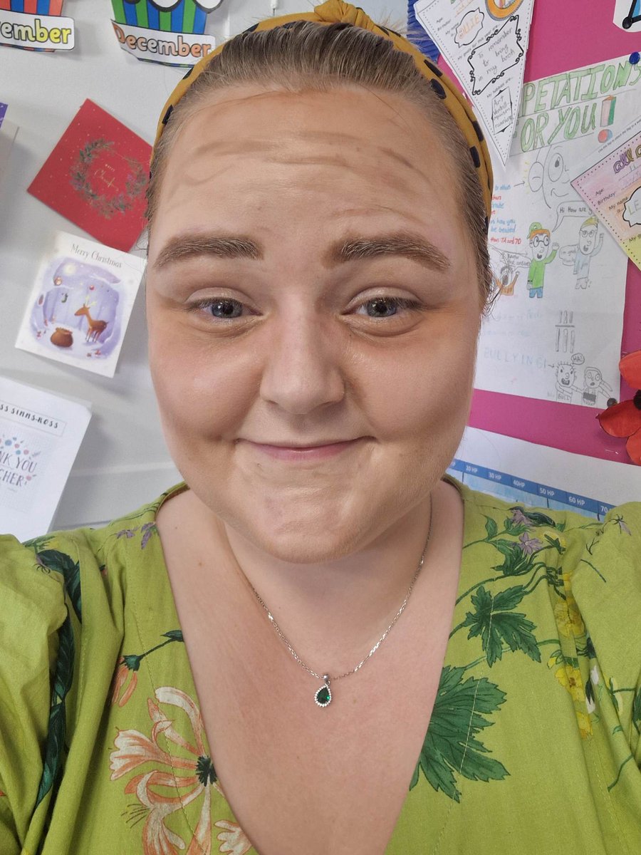 KS3 have been enjoying learning about Careers in The Theatre this term. Year 9 students have been exploring how make up can be used to create character. 

Here... have a giggle at this look created yesterday 😂

Impressive for the student's first attempt👍