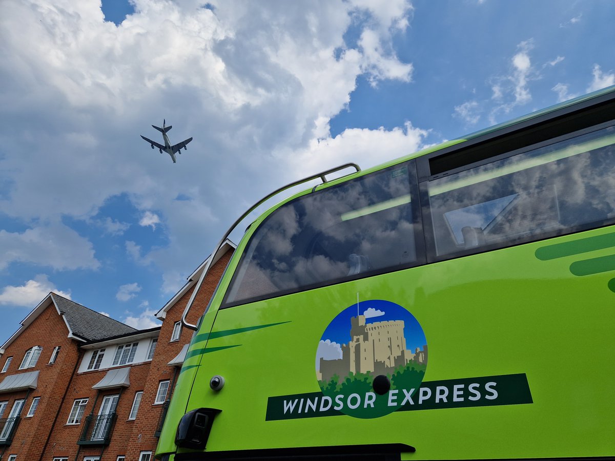 I am so excited to reveal our brand new buses coming soon to Green Line... and to announce their new "Windsor Express" brand names of The London Line 702 and Flight Line 703. They really are fit for a King!