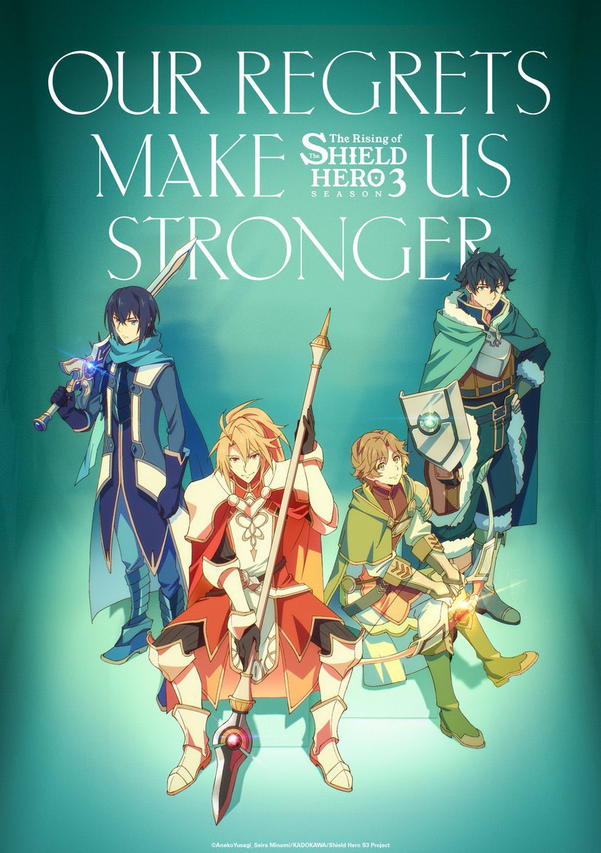 animetv_jp's tweet photo. The Rising of the Shield Hero Season 3 Episode 1 World Premiere is scheduled for July 3 at Anime Expo! 

✨More: https://t.co/q8KQfu4J3Q https://t.co/TJGYYrQmsE