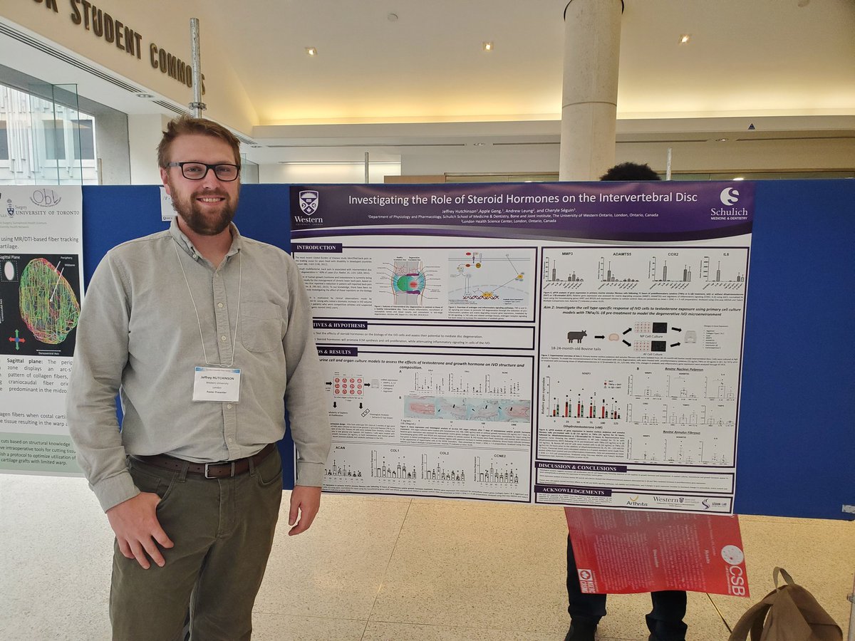 Jeff Hutchinson (@jhutchinson_jh) on Twitter photo Thanks for the opportunity #CCTC2023 to present a poster!
Strong representation from Western University and the CMHR program <a href="/cmhr_s/">Western's CMHR</a> <a href="/LabSeguin/">Séguin Lab (Dr. Cheryle Séguin)</a> <a href="/DrMatthewGrol/">Matthew W. Grol (he/him)🏳️🌈</a> Thanks for the opportunity #CCTC2023 to present a poster!
Strong representation from Western University and the CMHR program <a href="/cmhr_s/">Western's CMHR</a> <a href="/LabSeguin/">Séguin Lab (Dr. Cheryle Séguin)</a> <a href="/DrMatthewGrol/">Matthew W. Grol (he/him)🏳️🌈</a>