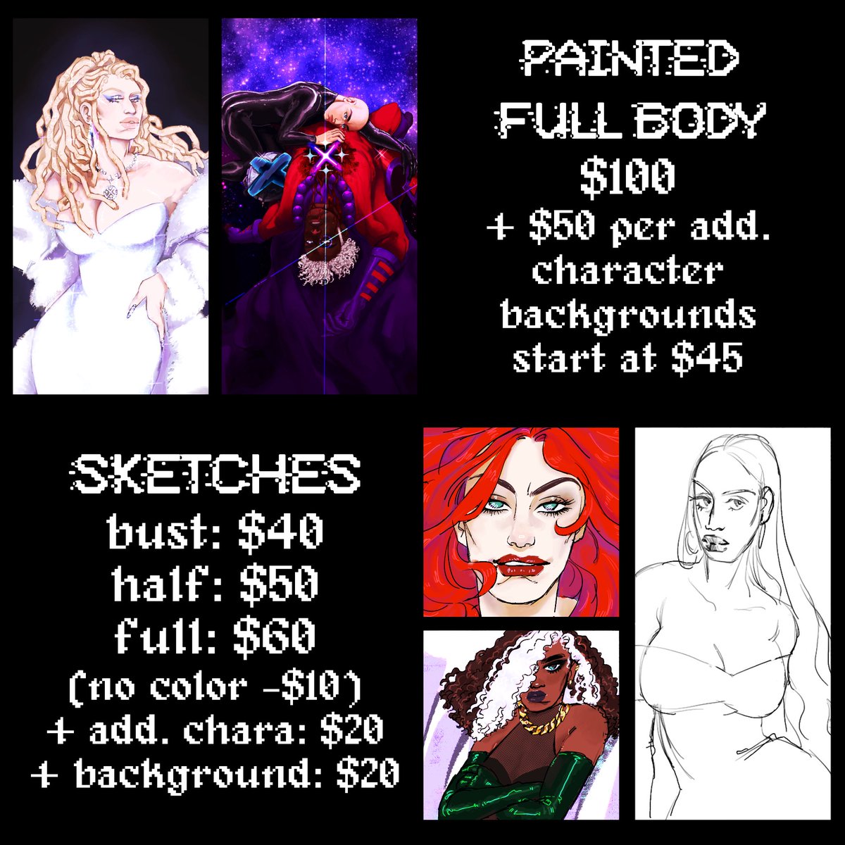 bikenesmith_'s tweet photo. ✨ NEW COMMISSION POST ✨
💞 retweets very much appreciated 💞
prices in usd! commission guidelines in the replies ⬇️ https://t.co/8aOJ0TZll9