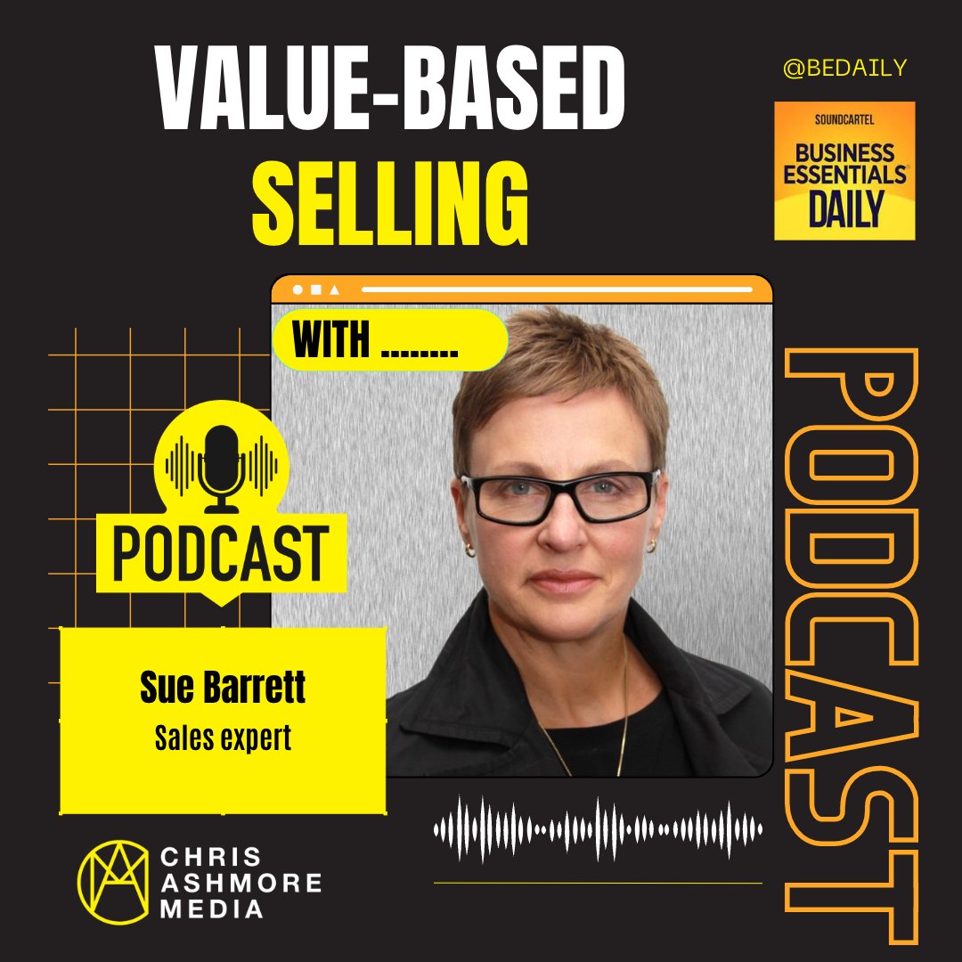 chrisashmorepod's tweet photo. Clients will more likely buy from you if they feel heard and understood. 
@SueBarrett, CEO of @barrettconsult, says leaders must ensure their sales teams learn to develop long-term relationships with clients. 
Hear here:
https://t.co/0dG9TjNcNt

#ClientConnectionMatters https://t.co/2N1JFgIZNz