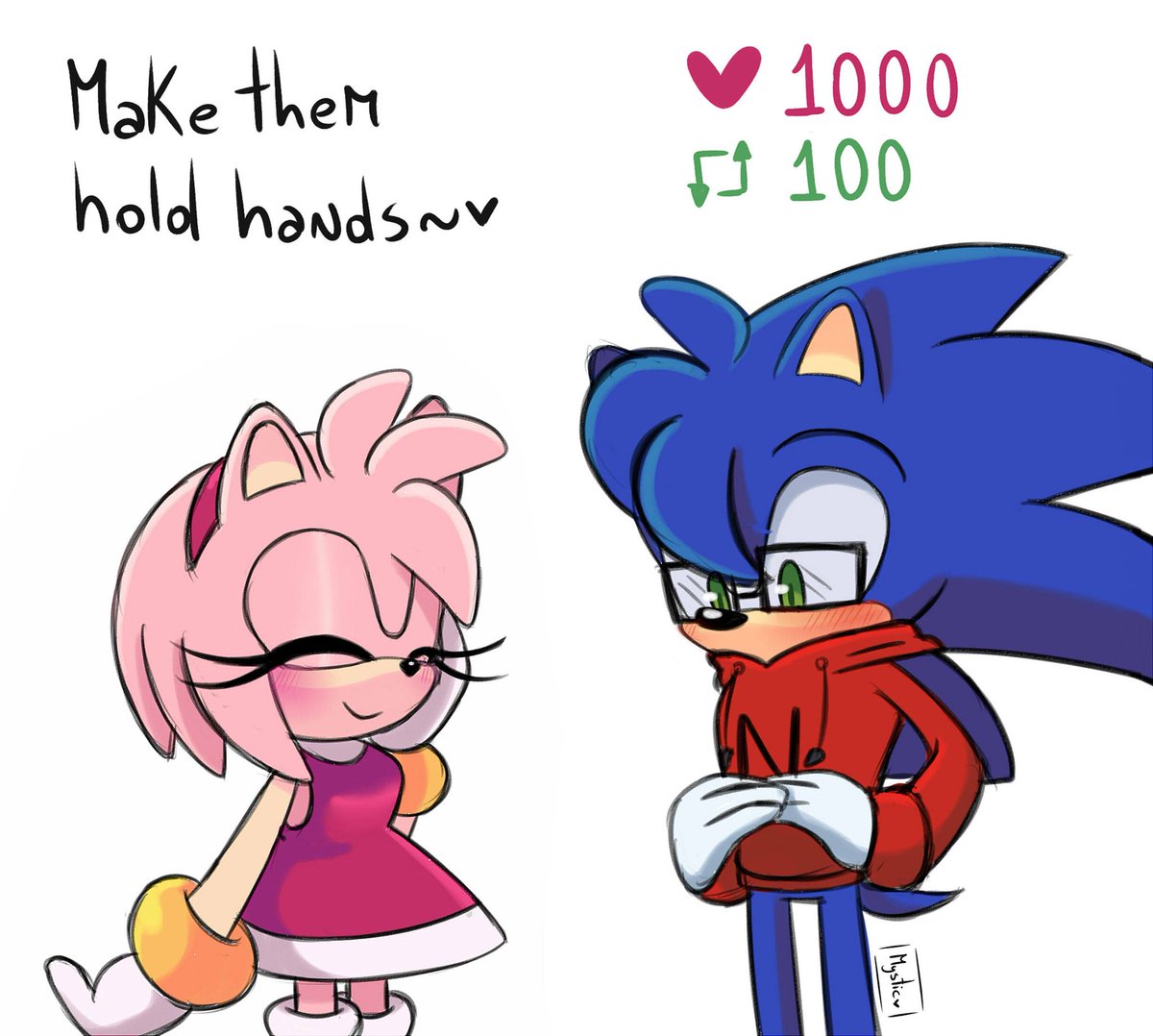 🤭💟

#SonAmy
#SonicTheHedgehog
#AmyRose