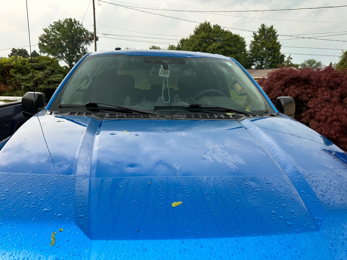 Relatives sent pictures of significant hail in #Toledo near Harbor view where a #tornado hit . @NWSCLE