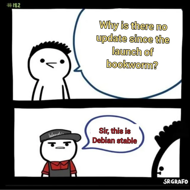 nixcraft's tweet photo. LTS means LTS :P https://t.co/4J2L4tQgk8 https://t.co/OmaN9xEfNu