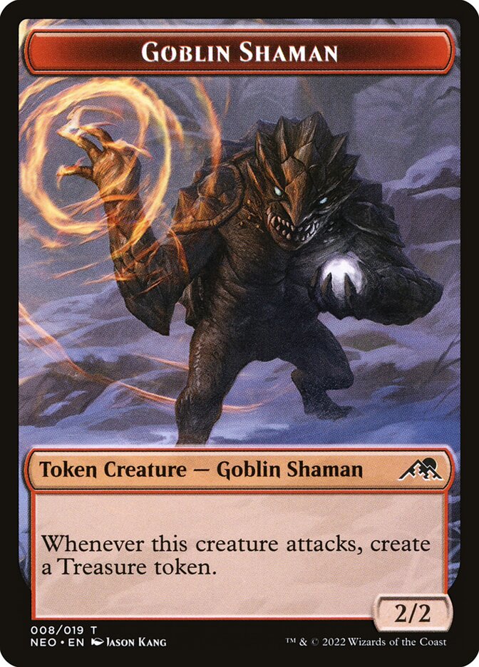 MythicMikaela's tweet photo. Speaking of tokens, what tokens do you always find yourself playing in your magic games?  

Goblin Shaman is the one I always find myself playing, but what about you? https://t.co/iZqm1nM3Jb