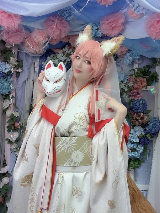 おは玉藻（420日目）🦊

狐の夜の夢写メ版です💝
ご主人様と結婚するのを
待ち侘びるキャスター風😆
華金頑張りましょう❤️

👘@itsuwa0815 

#今日のタマ活 https://t.co/