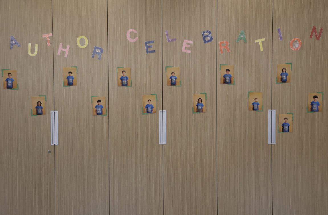 NicoleDorn9's tweet image. My G3 authors did an amazing job reading their fairy tales to G5 students and other staff at their publishing party! ๐๐#SiasIS