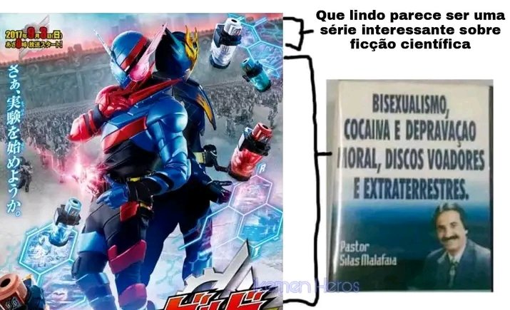 Kamen Rider Build' terá dublagem em português (AT)