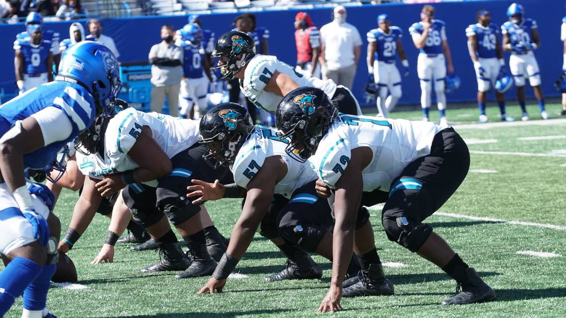 ColinSorensen70's tweet photo. Excited to go the camp at @CoastalFootball tomorrow and work with @CoachDWarehime and @CoachDieudonne https://t.co/MuJLTy2AEQ