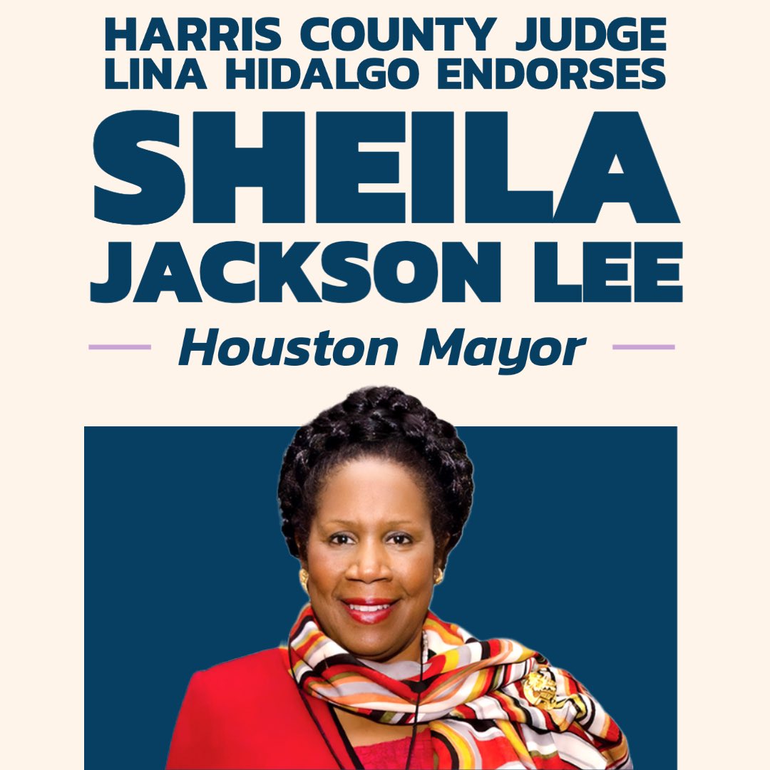 Lina Hidalgo on Twitter: "I’m incredibly proud to endorse Sheila