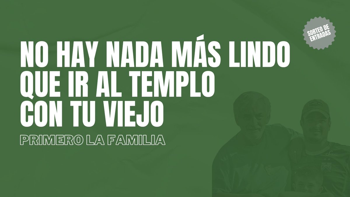 primeroferro's tweet image. De chiquito mi viejo… 🎶🚂

Ganate entradas para ir el domingo a la cancha con tu viejo o tus hijos!

Participá en nuestro instagram 👇
instagram.com/p/CthJgi7gkiv/…

#PrimeroLaFamilia #PrimeroFerro #ParaVolverASer