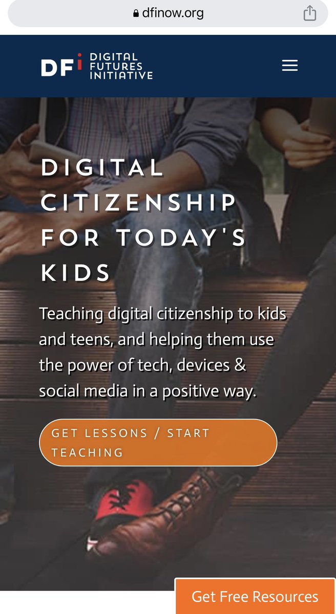 dfinow.org This website provides educators and parents with informative, helpful resources and solutions to guide children in safer and more responsible use of the Internet and devices, and to better respond to specific challenges.#TechInPedagogy #DigitalCitizen