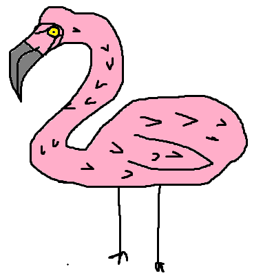 MagicTheNoah's tweet photo. liking this tweet makes you a part of the flamingo cult https://t.co/k8rg5eTiLk