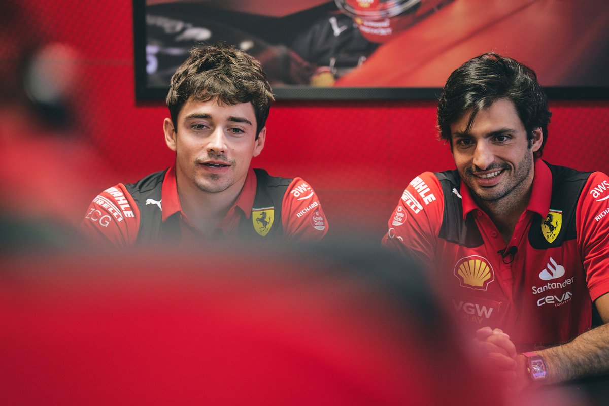 ScuderiaFerrari's tweet photo. Thursday dump 🤩

#CanadianGP 🇨🇦
