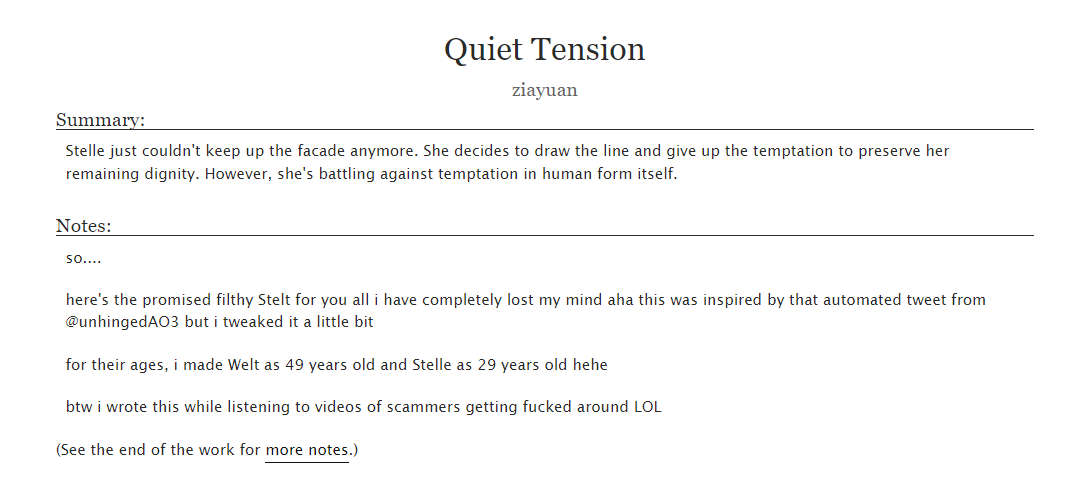 kzziayuan's tweet photo. so...... here's my promised #Stelt🔞fic
I FINALLY WROTE IT AFTER 3 DAYS NOW I'LL WORK ON MY JINGSTELLE AU SERIES
Link: https://t.co/Fz17P8cjKl
Rating: Mature
8k words
#stelle #welt #stellewelt https://t.co/WiPEuoy2wP