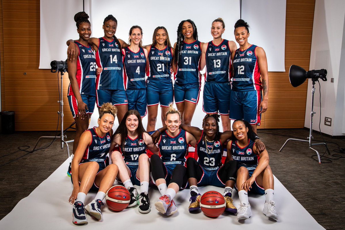 Just tryna be GREAT for the greater good! #EuroBasketWomen2023 1st dub in the book$!💙🇬🇧🤞🏾; great team win. Gotta keep it going! #RoadToParisOlympics2024